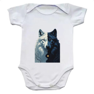 Body infantil Lobo Yin-yang