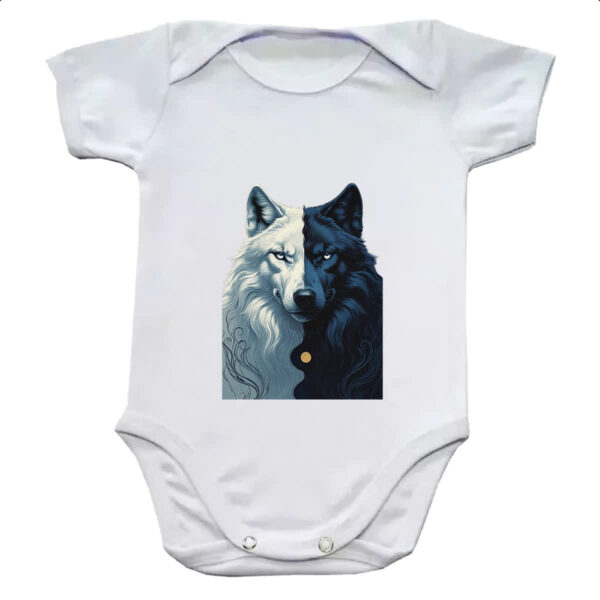 Body infantil Lobo Yin-yang