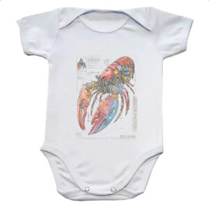 Body infantil Lagosta Mecanica Interna Cyberpunk