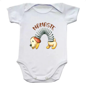 Body infantil Cachorro Mola Namaste
