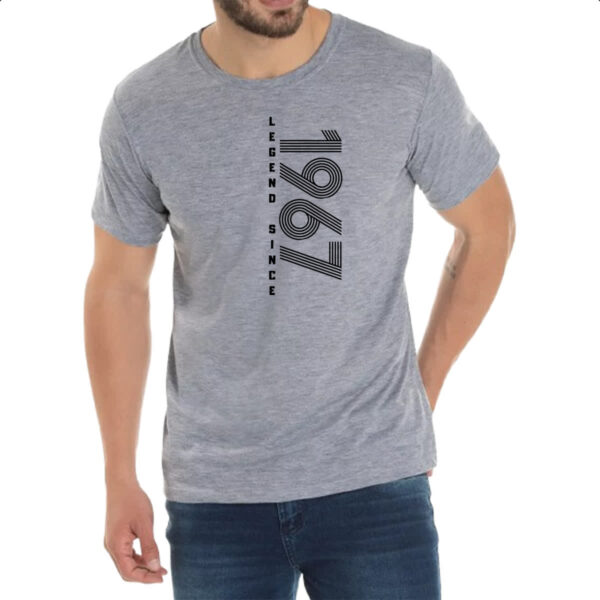 Camiseta Cinza Legend Since 1967 - Imagem 2