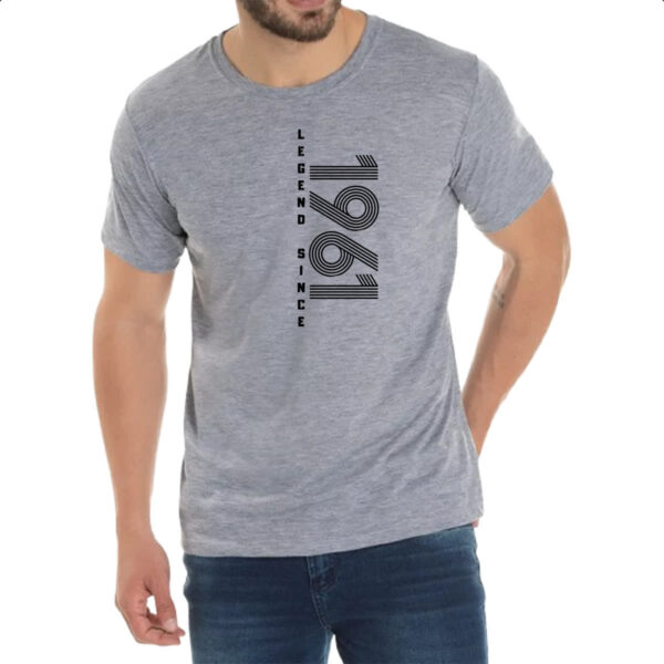 Camiseta Cinza Legend Since 1961 - Imagem 2