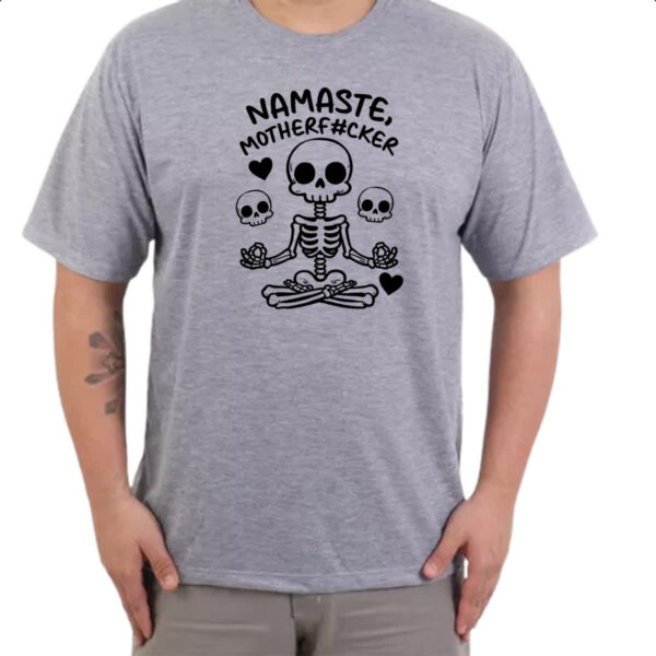 Camiseta Cinza Namaste Mother FK - Imagem 3