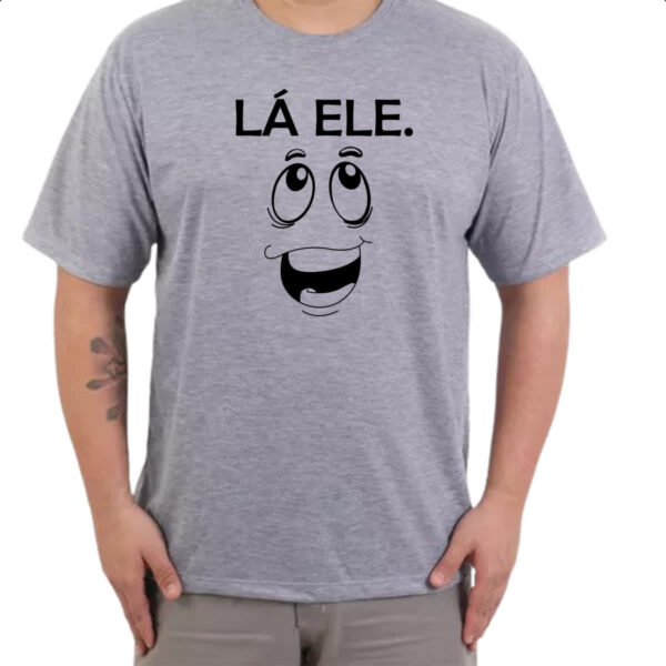 Camiseta Cinza La ele - Imagem 3