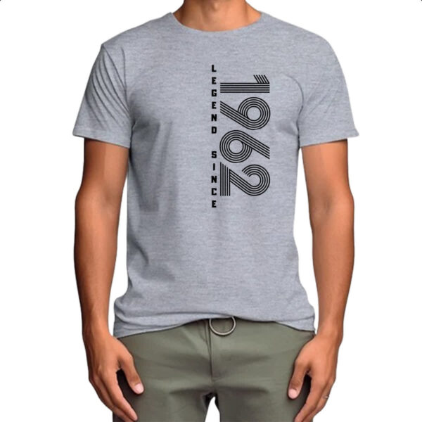Camiseta Cinza Legend Since 1962 - Imagem 4