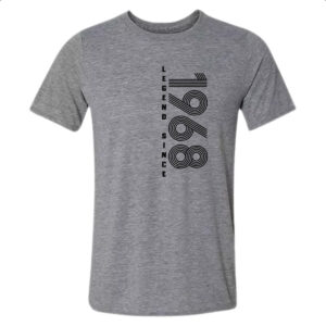 Camiseta Cinza Legend Since 1968