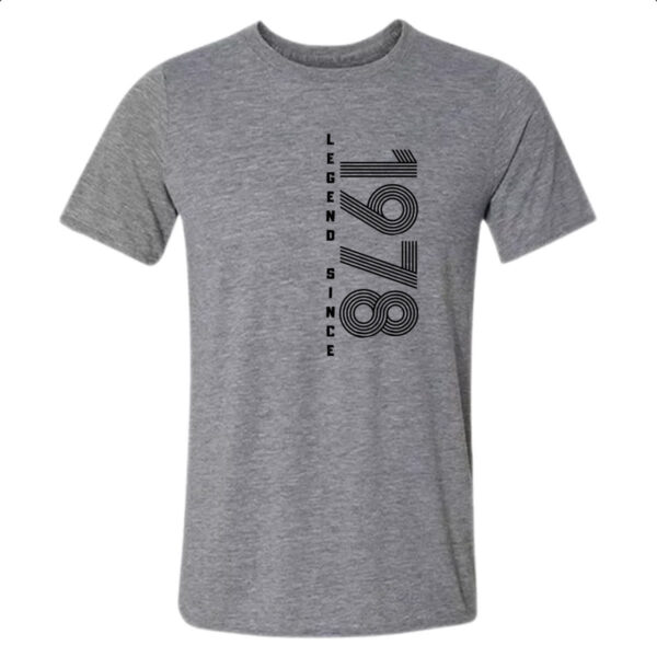 Camiseta Cinza Legend Since 1978
