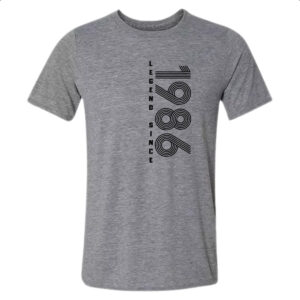 Camiseta Cinza Legend Since 1986