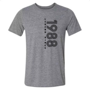 Camiseta Cinza Legend Since 1988