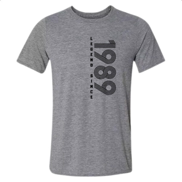 Camiseta Cinza Legend Since 1989