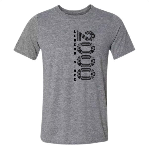 Camiseta Cinza Legend Since 2000