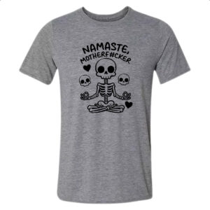 Camiseta Cinza Namaste Mother FK
