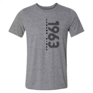 Camiseta Cinza Legend Since 1963