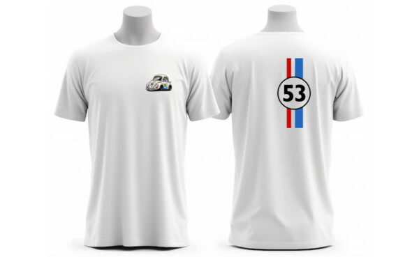 Camiseta Unissex Herbie 53 Se meu fusca falasse