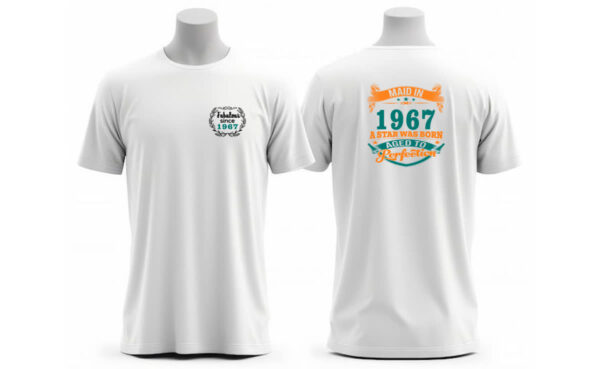 Camiseta Unissex Maid and Fabulous 1967
