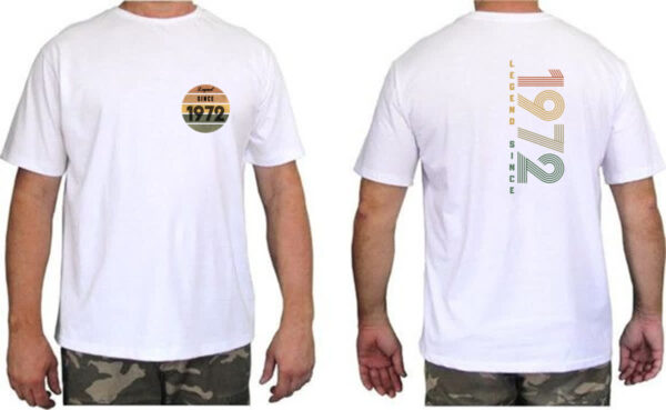 Camiseta Unissex Legend Since FC 1972 - Imagem 2