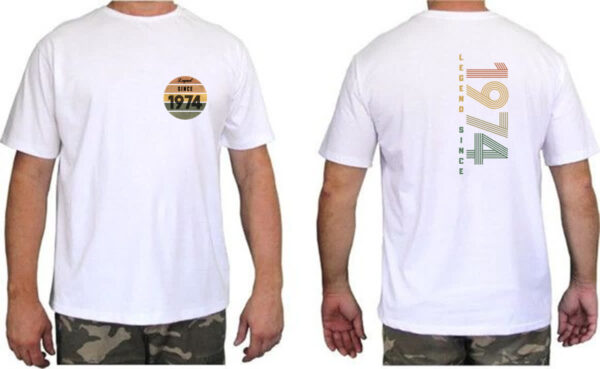 Camiseta Unissex Legend Since FC 1974 - Imagem 2
