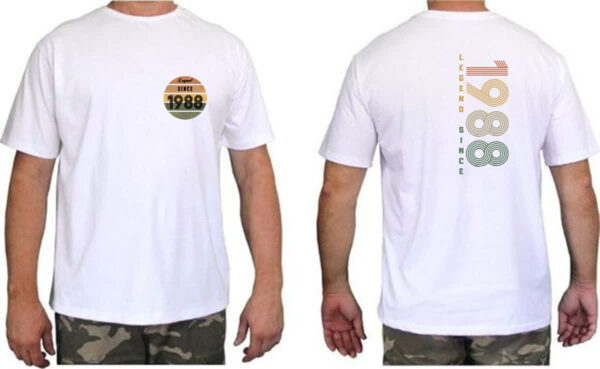 Camiseta Unissex Legend Since FC 1988 - Imagem 2