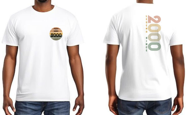 Camiseta Unissex Legend Since FC 2000 - Imagem 3
