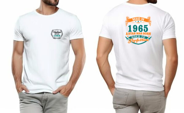 Camiseta Unissex Maid and Fabulous 1965 - Imagem 4