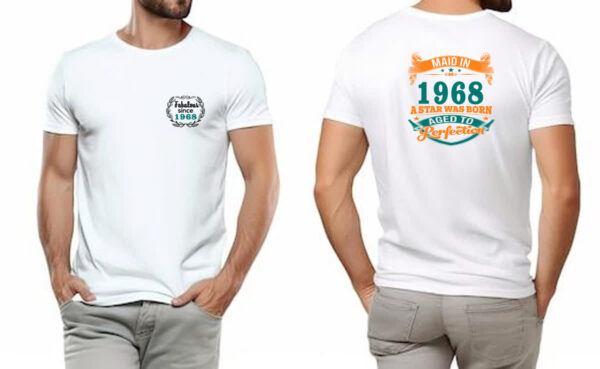 Camiseta Unissex Maid and Fabulous 1968 - Imagem 4