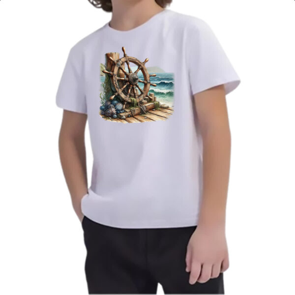 Camiseta Infanto Juvenil Timao travel art - Imagem 2