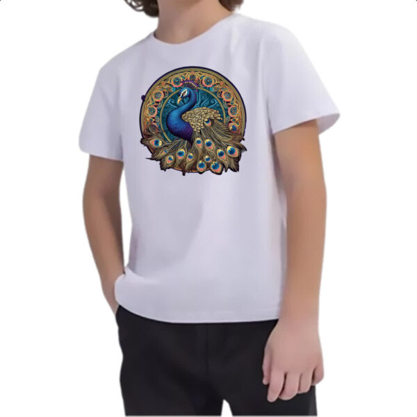Camiseta Infanto Juvenil Vintage Pavao - Imagem 2