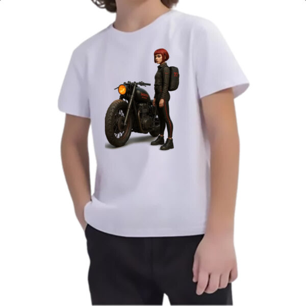 Camiseta Infanto Juvenil Aventureira de guerra - Imagem 2