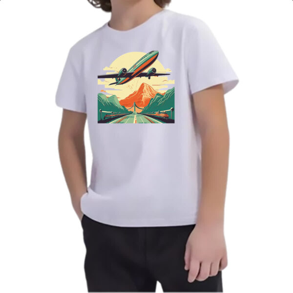 Camiseta Infanto Juvenil Vintage Travel - Imagem 2