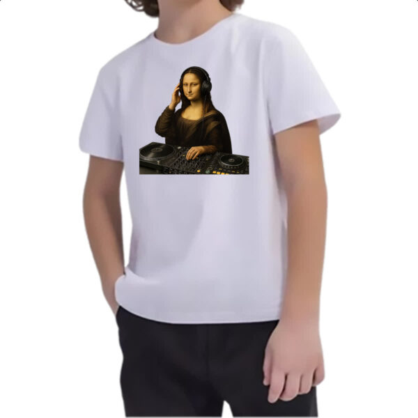 Camiseta Infanto Juvenil DJ Mona Lisa - Imagem 2