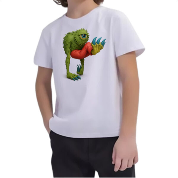 Camiseta Infanto Juvenil Ploc Monsters Nostalgia 3 - Imagem 2