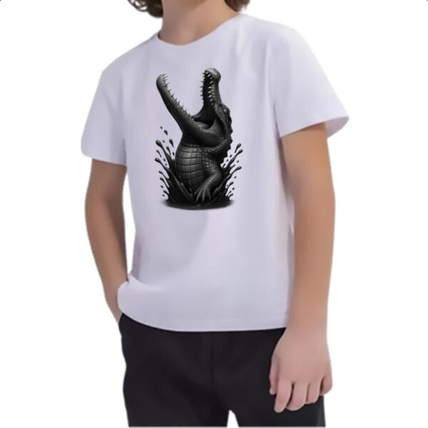 Camiseta Infanto Juvenil Pulo do Jacare - Imagem 2
