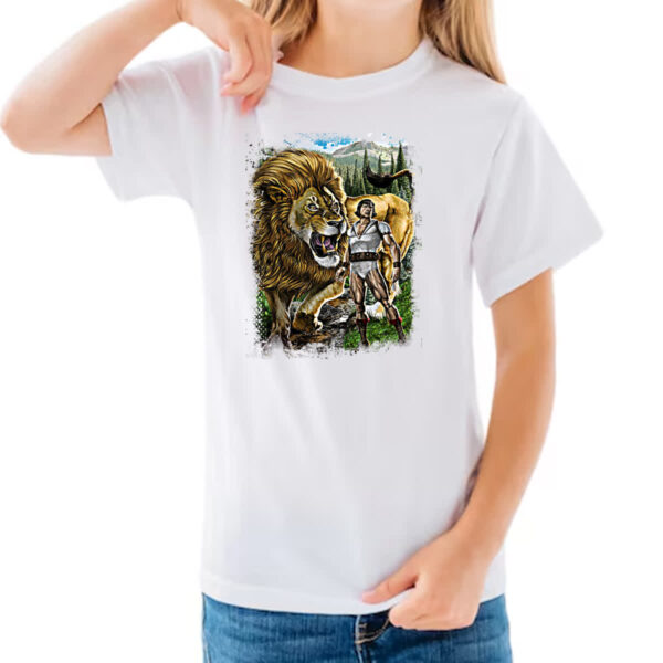 Camiseta Infanto Juvenil Nostalgia Sansao e Golias 2 - Imagem 3