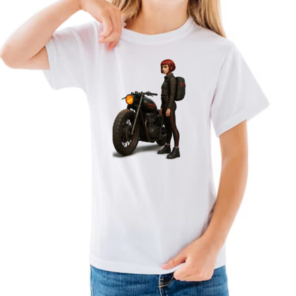 Camiseta Infanto Juvenil Aventureira de guerra - Imagem 3
