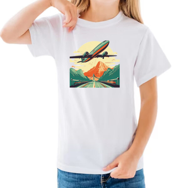 Camiseta Infanto Juvenil Vintage Travel - Imagem 3