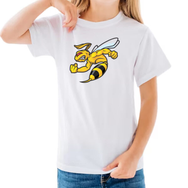 Camiseta Infanto Juvenil Abelha nervozinha - Imagem 3