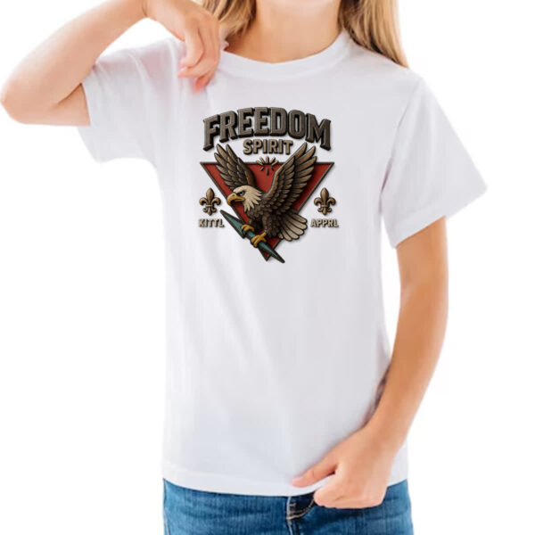 Camiseta Infanto Juvenil Freedom Spirit - Imagem 3