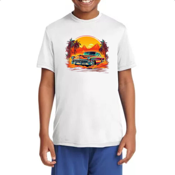 Camiseta Infanto Juvenil Vintage Carro Classico 07 - Imagem 4