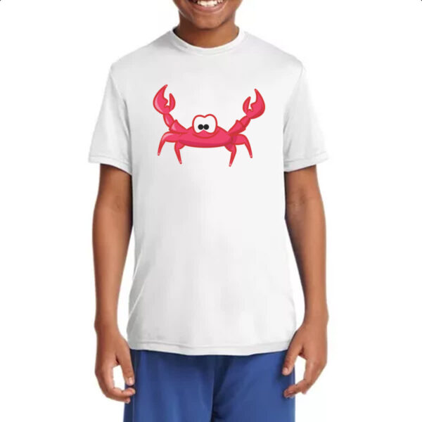 Camiseta Infanto Juvenil Cute Caranguejo - Imagem 4