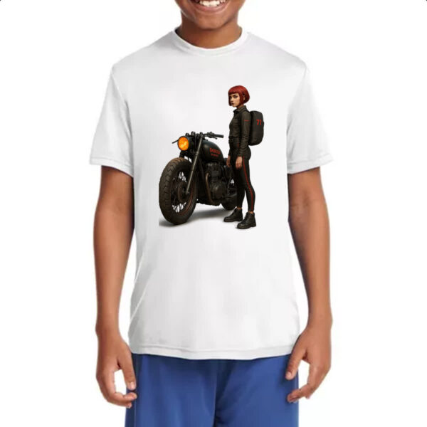 Camiseta Infanto Juvenil Aventureira de guerra - Imagem 4