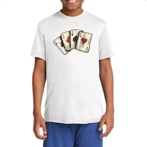 Camiseta Infanto Juvenil Quadra de ases - Imagem 4