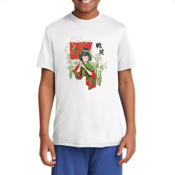 Camiseta Infanto Juvenil Geisha Japao Diva - Imagem 4