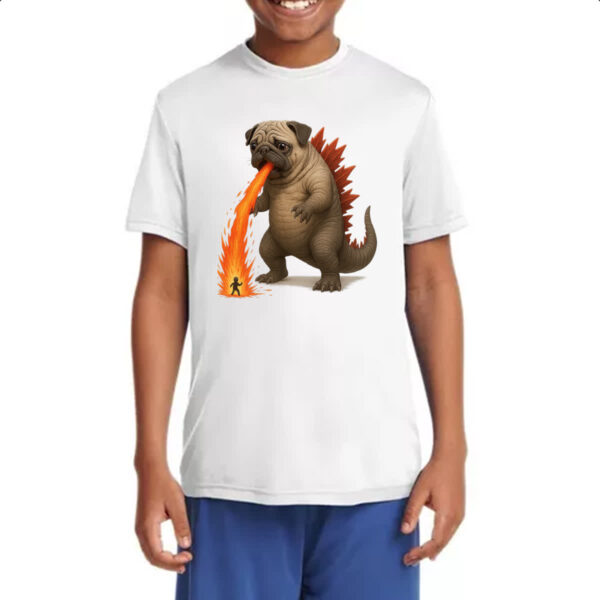 Camiseta Infanto Juvenil PugZilla - Imagem 4