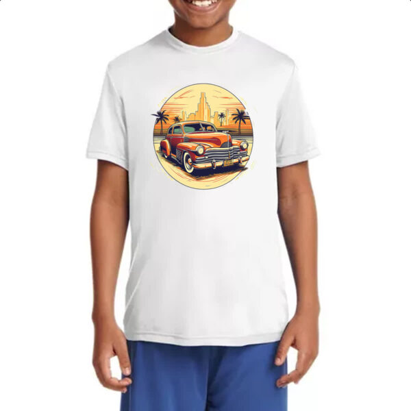 Camiseta Infanto Juvenil Vintage Carro Classico 03 - Imagem 4