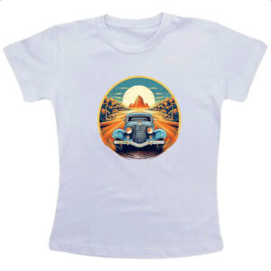 Camiseta Infanto Juvenil Vintage Carro Classico 06