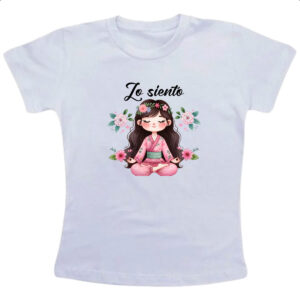 Camiseta Infanto Juvenil Yoga Girl Lo Siento