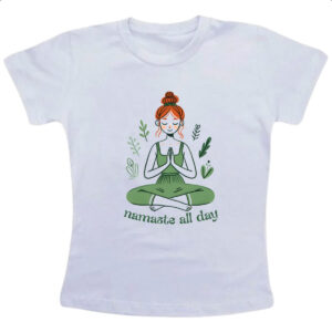 Camiseta Infanto Juvenil Yoga all day