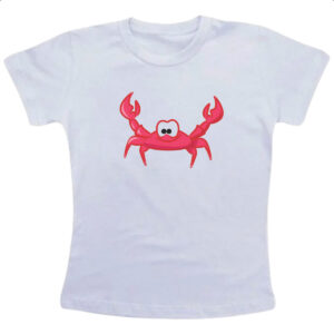 Camiseta Infanto Juvenil Cute Caranguejo