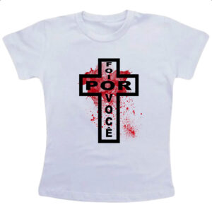 Camiseta Infanto Juvenil Gospel foi por voce