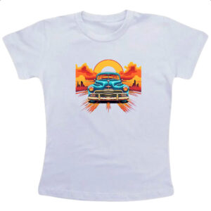 Camiseta Infanto Juvenil Vintage Carro Classico 08